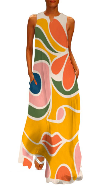Puccelli Abstract designer dress